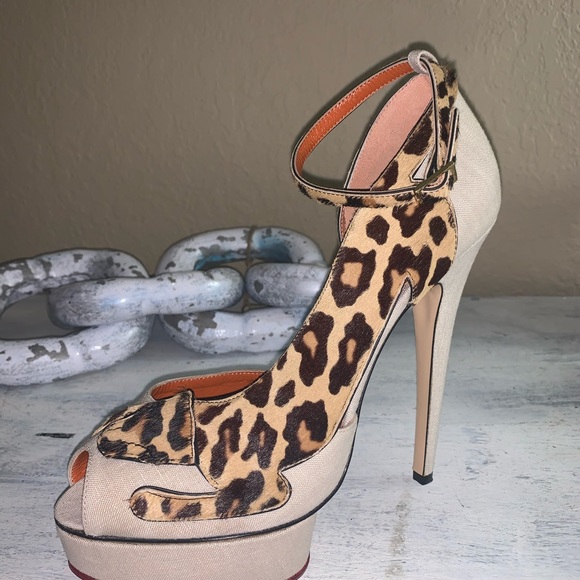 Charlotte Olympia leopardess wheels new - Picture 7 of 13